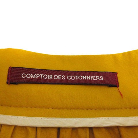 中古】コントワーデコトニエ COMPTOIR DES COTONNIERS スカート ミディ丈 フレア シンプル マスタード イエロー  38の通販はau PAY マーケット - ブランド古着のベクトル | au PAY マーケット－通販サイト