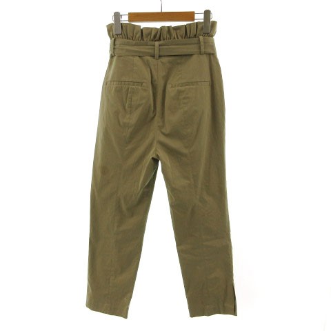 中古】ザラウーマン ZARA WOMAN パンツ テーパード ハイウエスト
