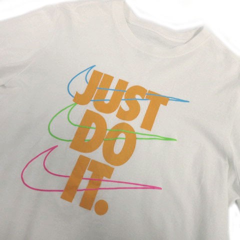 中古】ナイキ NIKE Tシャツ 長袖 ロンT ロゴプリント JUST DO IT