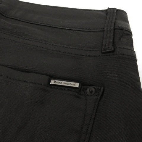 中古】ザラウーマン ZARA WOMAN パンツ スリムフィット SlimFit 半光沢