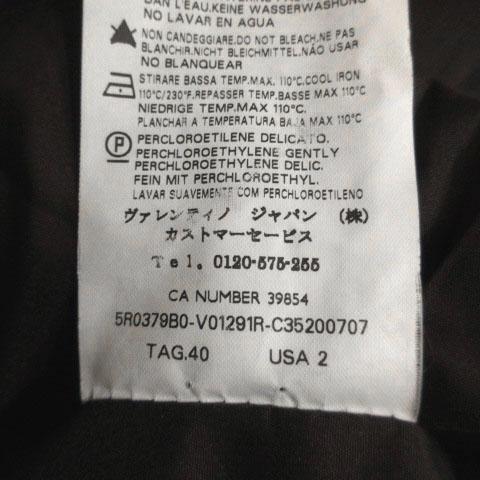 中古】レッド ヴァレンティノ RED VALENTINO コート オフネックカラー