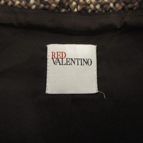 中古】レッド ヴァレンティノ RED VALENTINO コート オフネックカラー