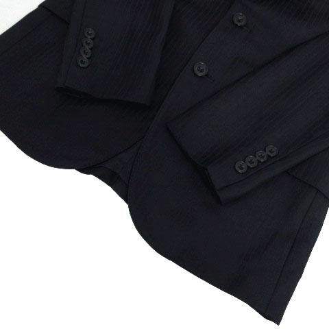 【中古】クレイトン Clayton スーツ Ermenegildo Zegna ジャケット テーラード パンツ シャドーストライプ 紺 92A5_3