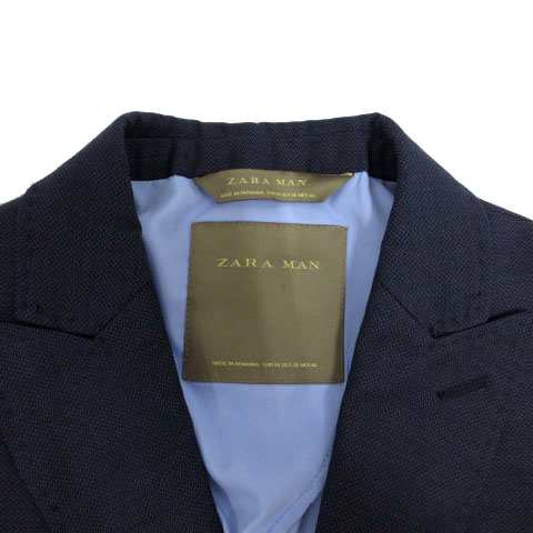 新品・未使用 ZARA ダブルジャケット ピークドスリム ブラック