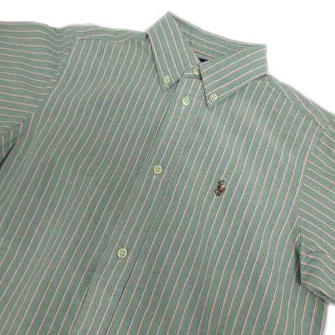 中古】ラルフローレン RALPH LAUREN シャツ ボタンダウン 半袖 ポニー