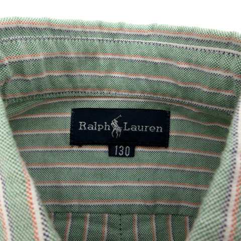 中古】ラルフローレン RALPH LAUREN シャツ ボタンダウン 半袖 ポニー