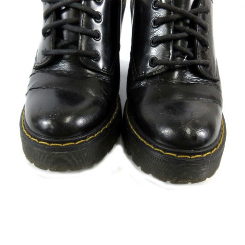 中古】ドクターマーチン DR.MARTENS サロメ SALOME ブーツ チャンキーヒール 厚底 レザー ブラック 黒 UK3の通販はau PAY  マーケット - ブランド古着のベクトル | au PAY マーケット－通販サイト