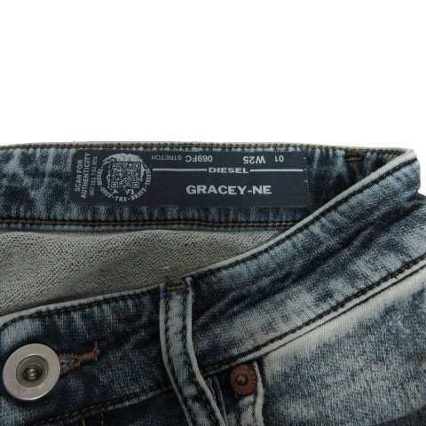 中古】DIESEL ジョグジーンズ スウェットデニム GRACEY-NE スキニー