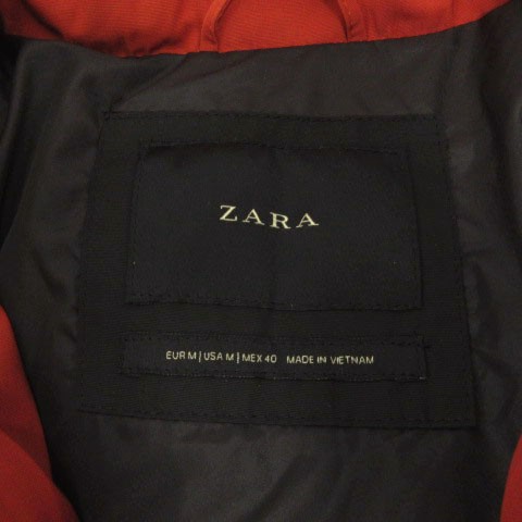 中古】ザラ ZARA ジャケット アウター スタンドカラー 中綿入り ジップ