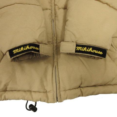 中古】ミキハウス mikihouse ダウンジャケット フード ジップ
