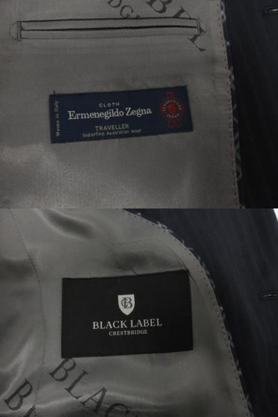中古】BLACK LABEL CRESTBRIDGE スーツ Ermenegildo Zegna ジャケット