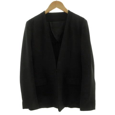 中古】ステュディオス STUDIOUS シティ CITY ジャケット ノーカラー