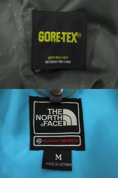 【中古】ザノースフェイス THE NORTH FACE サミットシリーズ レインテックス ゴアテックスジャケット NP10311 青系 M の通販は