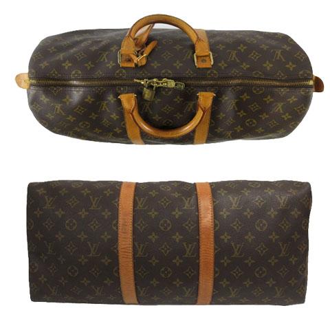 LOUIS VUITTON ルイヴィトン キーポル 50 モノグラム ボストン ルイヴィトンキーポル 50 14145 ブラウン ユニセックス モノグラム