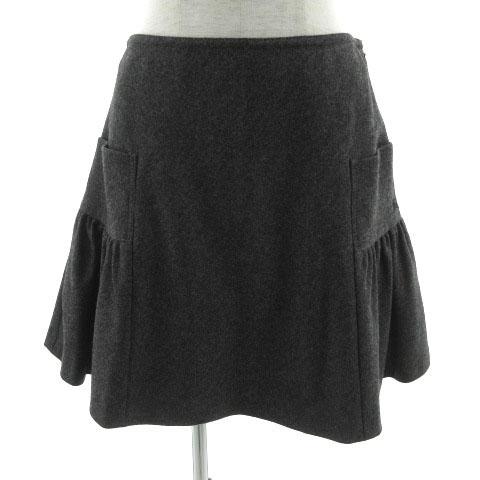 BURBERRY ブラックスカート 38 美品】BURBERRY バーバリーロンドン