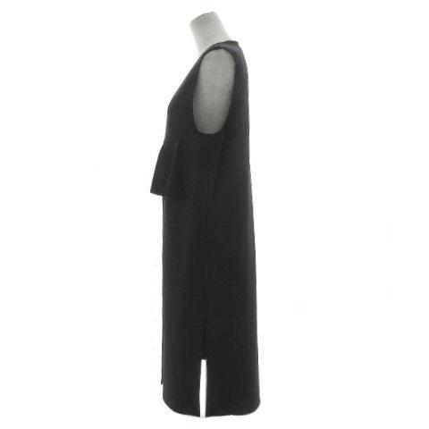 中古】ヌーク NOUQUE フリルロングベスト 5025541 ジレ 羽織り 裾