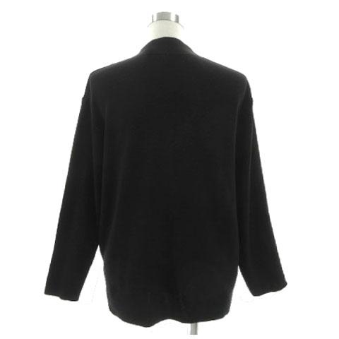 【中古】サルヴァトーレフェラガモ Salvatore Ferragamo カーディガン ニット ヴィンテージ 切替え イタリア製 黒 M 中古】サルヴァトーレフェラガモ Salvatore Ferragamo カーディガン