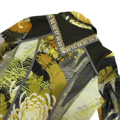 中古】オッズオネスト OZZ ONESTE シャツ レース切替え 長袖