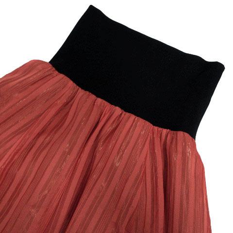 中古】未使用品 MAITRESSE スカート フレア コクーン 2way ハイ