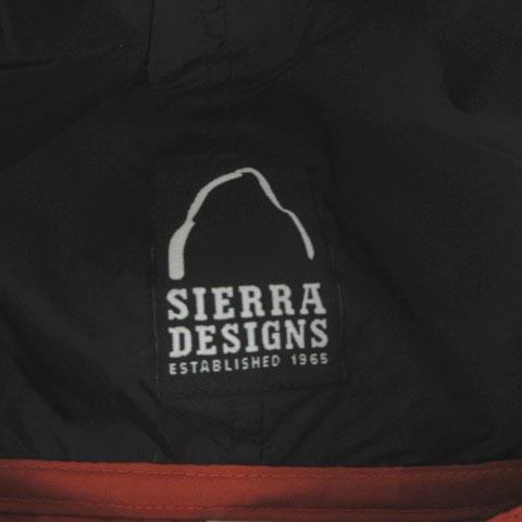 【中古】シェラデザイン SIERRA DESIGNS アノラックパーカー ウインドブレーカー ハーフジップ オレンジ L_7
