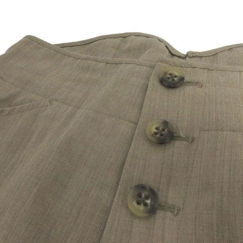 中古】6 ROKU BEAUTY&YOUTH B&Y FRONT BUTTON PANTS パンツ 8614-202