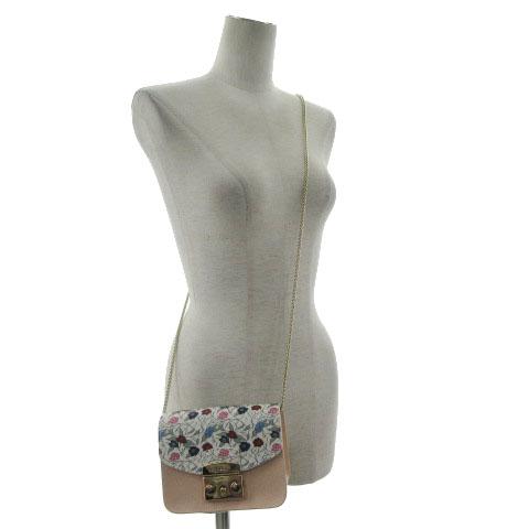 中古】FURLA メトロポリス METROPOLIS ミニ クロスボディ ショルダー