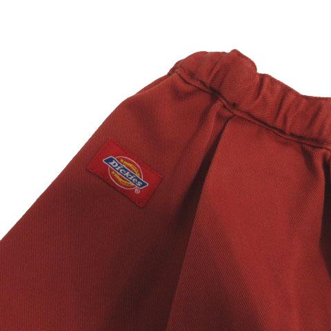 【中古】GRAMICCI×Dickies ボリュームスカート 171W40FS03 FREAK’S STORE別注 ロング丈 ウエストゴム レッド系 S_7