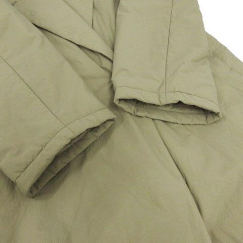 【中古】B&Y BEAUTY&YOUTH ナイロン コート -2WAY- 1625-144-4756 コート ジレ 中綿入り ベージュ系 カーキベージュ M