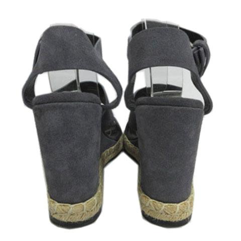 中古】バレンシアガ BALENCIAGA サンダル ウェッジソール アンクル