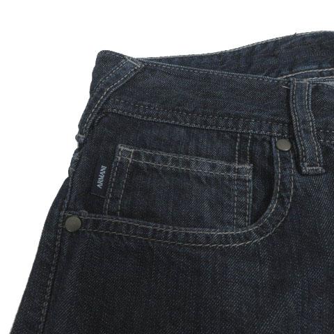 【中古】アルマーニ ジーンズ ARMANI JEANS ジーンズ J15 Regular デニム ストレート コットン インディゴ 青 USA29 中古】アルマーニ ジーンズ ARMANI JEANS ジーンズ J15 Regular デニム