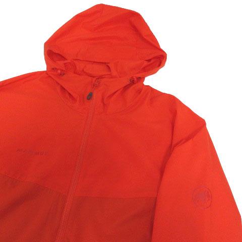 【中古】マムート MAMMUT グライダーダブルビーフーデットジャケットエーエフメン 1012-00470 PERTEX  オレンジ XL_2