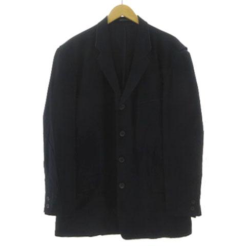 【中古】ヨウジヤマモトプールオム YOHJI YAMAMOTO POUR HOMME ジャケット HP-J35-171 93年AW テーラード 紺 S