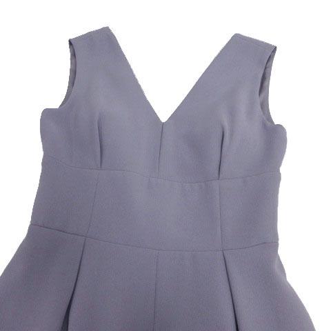 【中古】未使用品 ラグナムーン LADYVネックパンツドレス 032040302301-01 Water-Repellent サロペット ラベンダー S_2