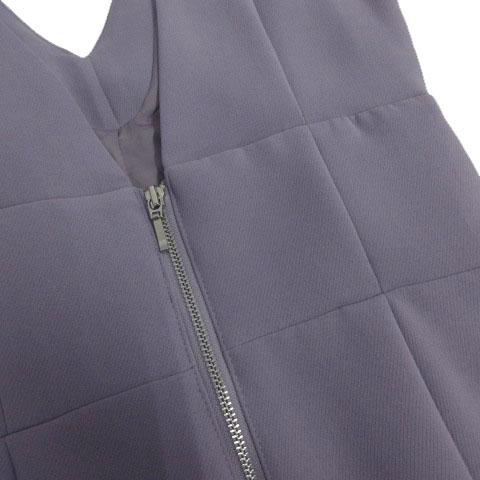 【中古】未使用品 ラグナムーン LADYVネックパンツドレス 032040302301-01 Water-Repellent サロペット ラベンダー S_7
