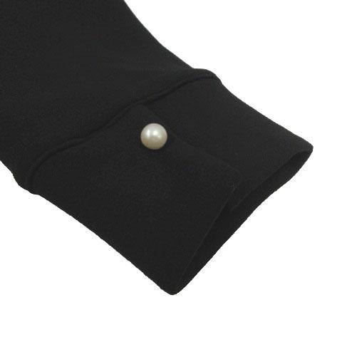 中古】blanc basque Pearl button ダンボールニット フード付