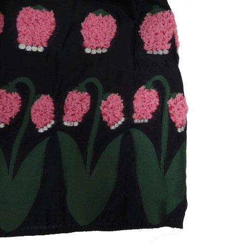 中古】フランシュリッペ ぽこぽこスズランスカート ミモレ丈 ウエスト