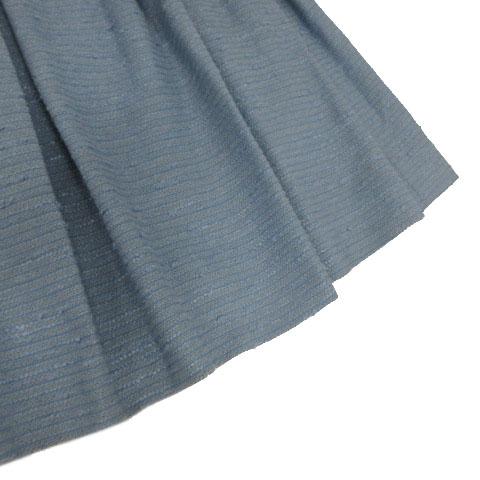 【中古】未使用品 ジュンアシダ jun ashida ツイードフレアスカート CS9604 イタリア製生地 起毛 ルー系 青系 11 中古】未使用品 ジュンアシダ jun ashida ツイードフレアスカート