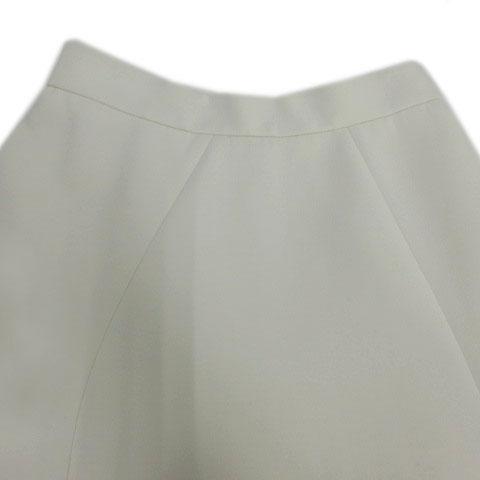 【中古】未使用品 アナイ ANAYI ボンディングフレアスカート 1022171121002380 ミモレ丈 日本製 オフ白 38 レディース_2