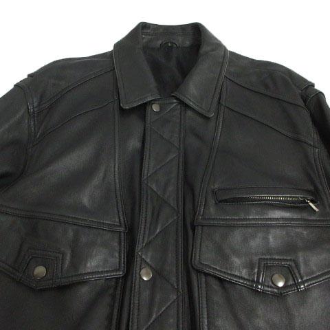 中古】フリーダム FREEDOM 羊革 レザージャケット 革ジャン ステン
