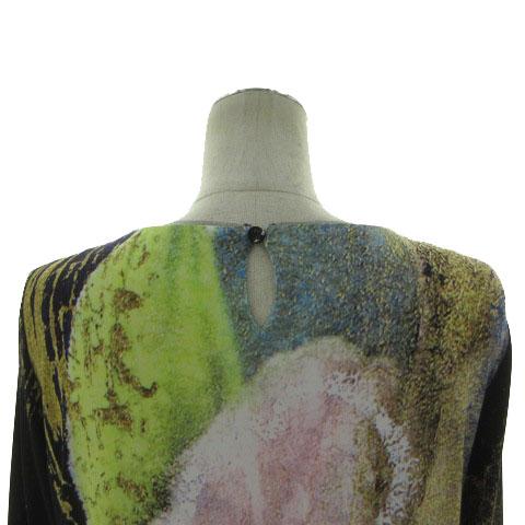 中古】HIROKO KOSHINO アートプリントチュニック RHPCX-01390 日本製