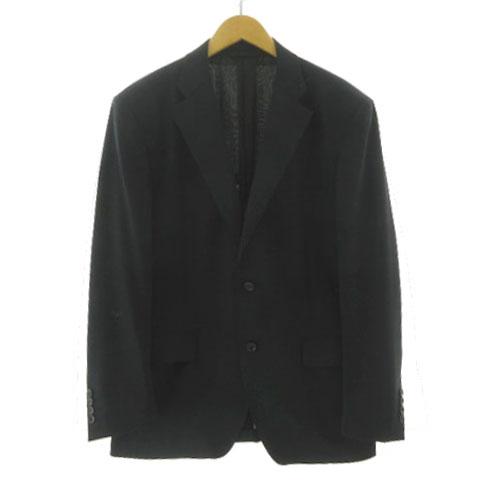 【中古】ダーバン DURBAN モンスーン MONSSON ジャケット テーラードカラー シングル 2B 日本製 ダークグレー AB7