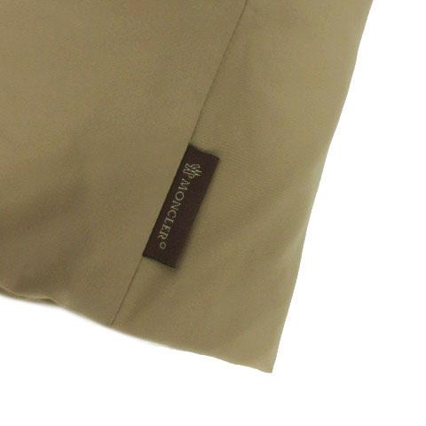 【中古】モンクレール MONCLER ダウンジャケット スタンドカラー ミンクファー ジップアップ ダウン100％ ベージュ 1_4