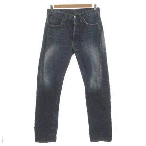 【中古】リーバイス Levi's 501XX ジーンズ 2003年復刻 37501 ビッグE セルビッチ 日本製 インディゴ ブルー 34