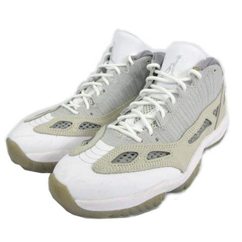 【中古】NIKE エアジョーダン11 レトロ ロー IE 919712-102 ニュートラル グレー ホワイト セメント グレー 26.5