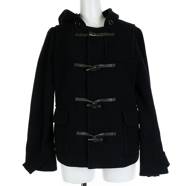 ユナイテッドアローズ beauty&youth ダッフルコート ブラック  M BEAUTY&YOUTH ビューティ&ユースユナイテッドアローズ ダッフル