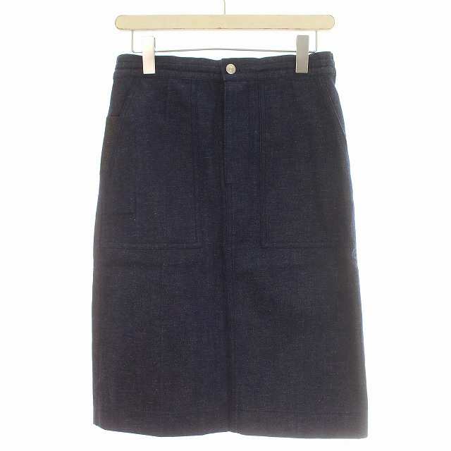 【中古】未使用品 アクネ ストゥディオズ Acne Studios bla konst デニムスカート Steel Ky ひざ丈 スカート 32の通販は