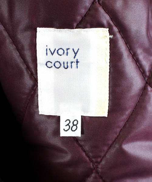 中古 アイボリーコート Ivory Court ジャケット キルティング シングル 中綿 38 紫 Nt27 メンズの通販はau Pay マーケット ブランド古着のベクトル