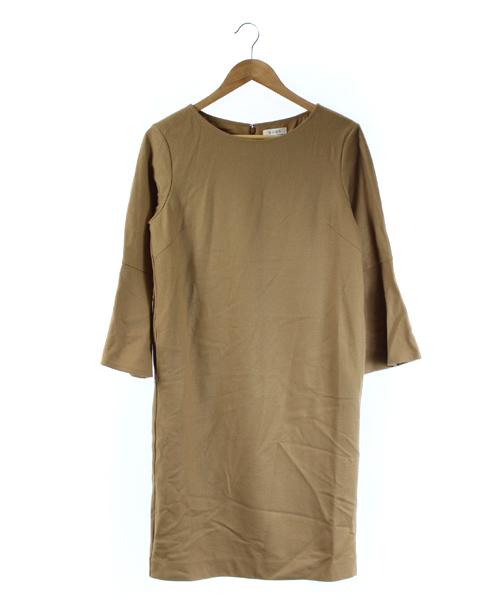 中古 プラステ Plst 17aw ワンピース ロング 長袖 Iライン フレア ウール ベージュ S Dk36 レディースの通販はau Pay マーケット ブランド古着のベクトル