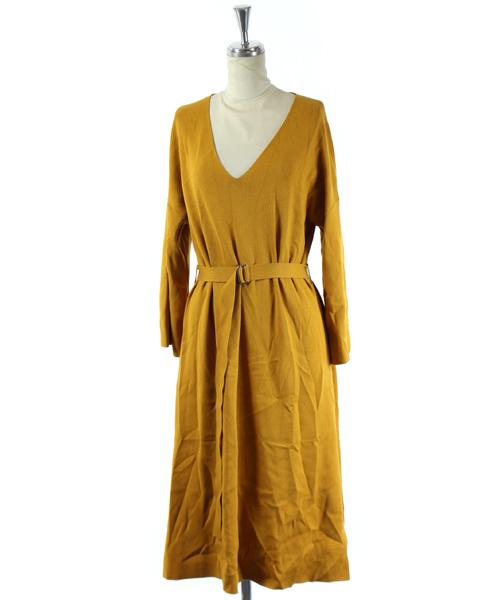 中古 プラステ Plst 17aw ワンピース ニット フレア 膝丈 ロング 長袖 茶 M Dk54 レディースの通販はau Pay マーケット ブランド古着のベクトル