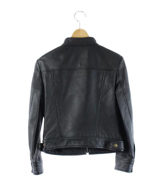 中古 アトリエサブ Atelier Sab ジャケット ライダース 革ジャン ラムレザー 羊革 黒 38 Dk47 レディースの通販はau Pay マーケット ブランド古着のベクトル